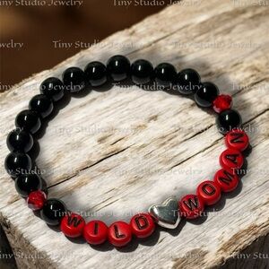 Yungblud + Aerosmith Wild Woman Beaded Bracelet